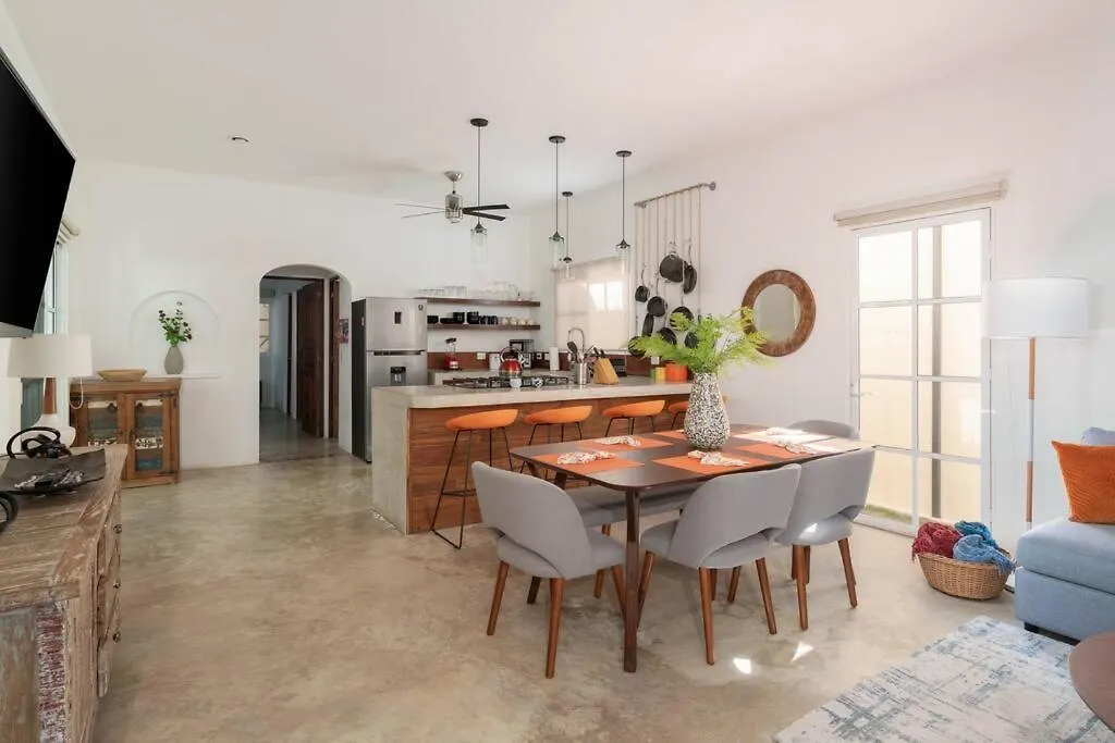 Beautiful Mexican Style Villa/3 Rooms With Pool Tulum Mexico