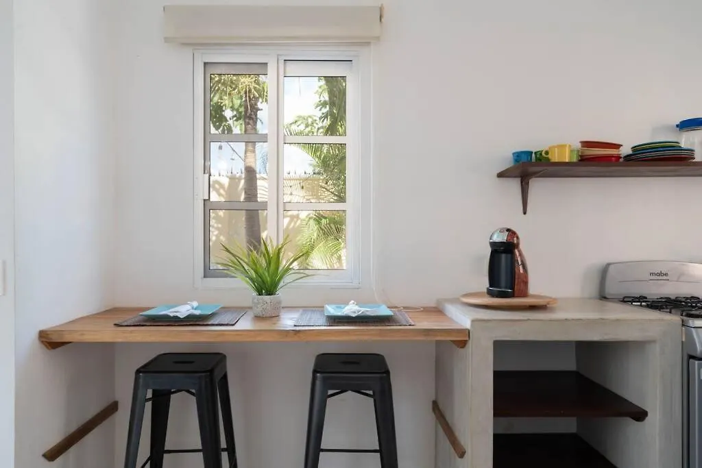 Beautiful Mexican Style Villa/3 Rooms With Pool Tulum Mexico