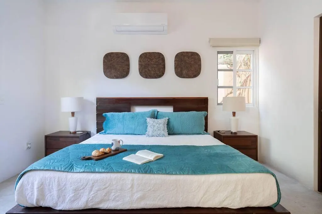 Beautiful Mexican Style Villa/3 Rooms With Pool Tulum Villa