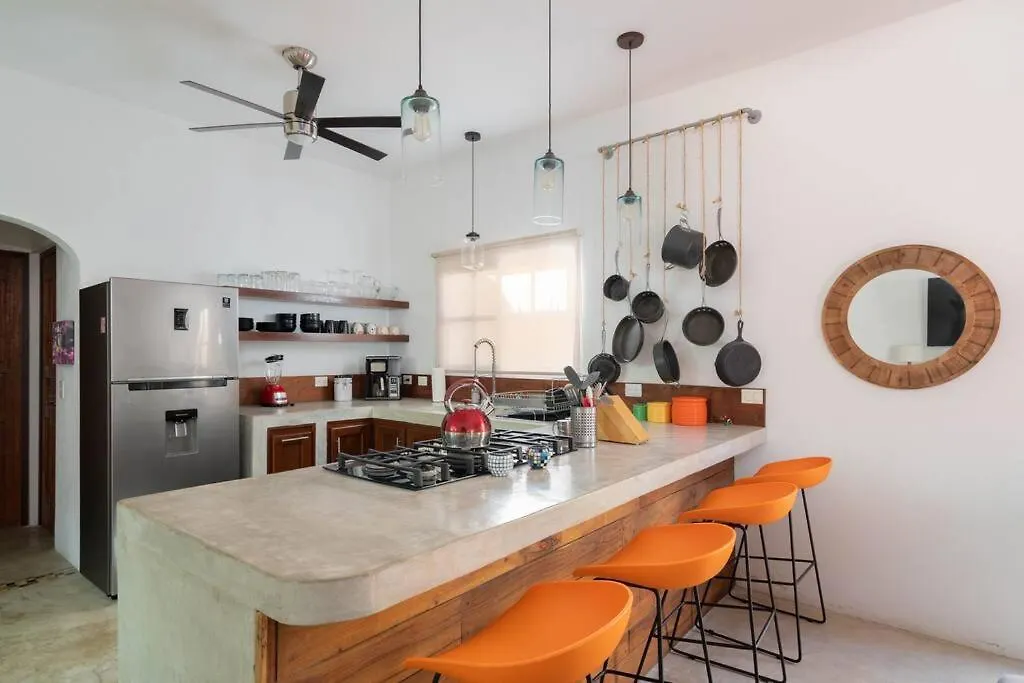 Beautiful Mexican Style Villa/3 Rooms With Pool Tulum