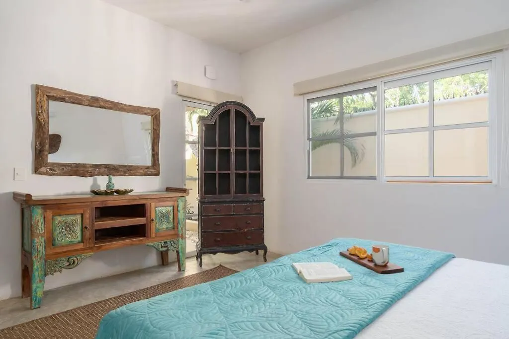 Beautiful Mexican Style Villa/3 Rooms With Pool Tulum Villa