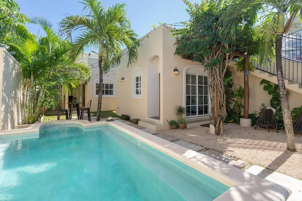 Beautiful Mexican Style Villa/3 Rooms With Pool Tulum Villa